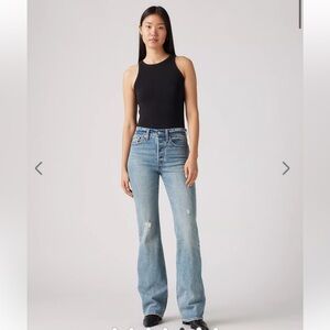 Levi's Wedgie Light Blue Bootcut Women's Jeans